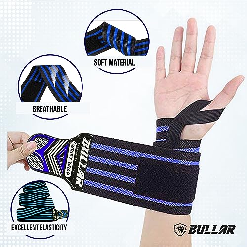 Bullar Wrist Wraps for Weightlifting,Running