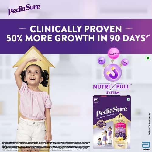 Pediasure Nutritional Drink Powder, Vanilla