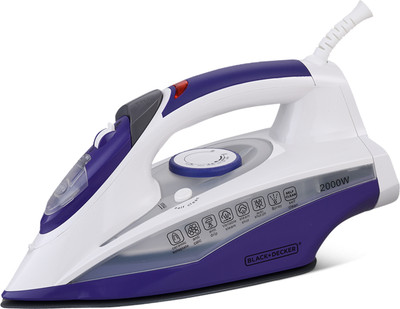 BLACK+DECKER BXIR2003IN 2000 W Steam Iron(Blue, White) - Image 2