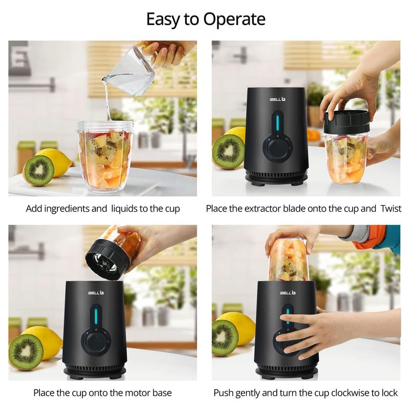 iBELL NUTRIMAX300X Nutri Blender/Smoothie Maker–