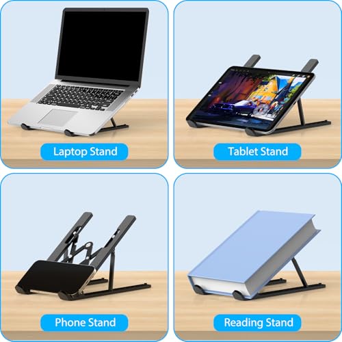 DClub Portable Aluminum Adjustable Laptop