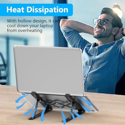 DClub Portable Aluminum Adjustable Laptop