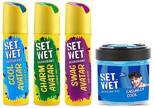 Set Wet Deodorant Spray Perfume