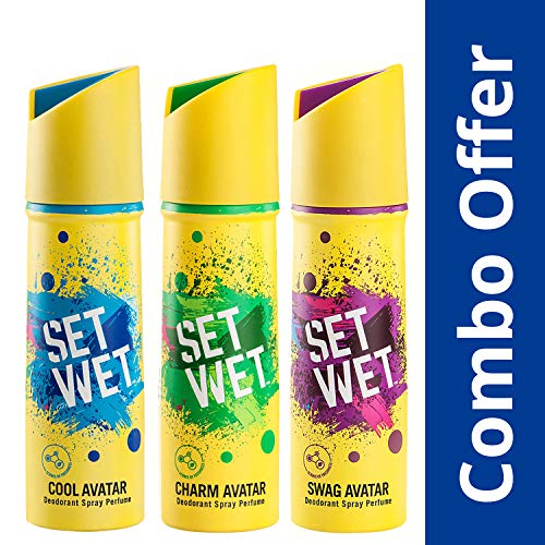 Set Wet Deodorant Spray Perfume