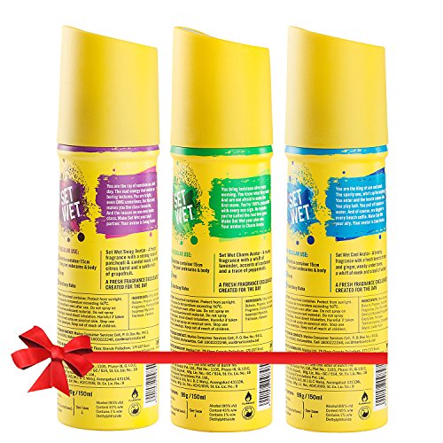 Set Wet Deodorant Spray Perfume