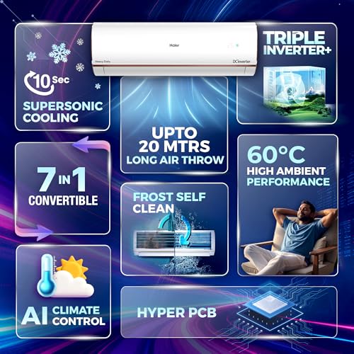 Haier 1 Ton 4 Star