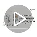 JIALTO 10 Pcs Adhesive Hooks