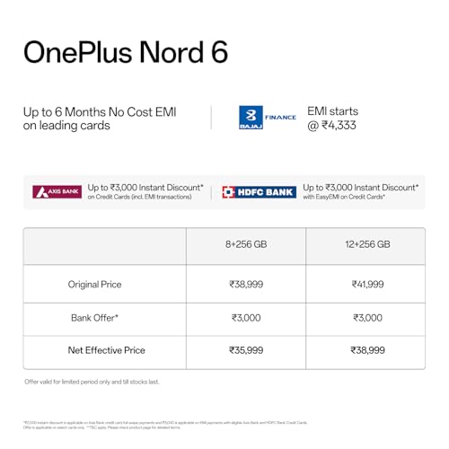 OnePlus Nord 6 | 8GB+256GB