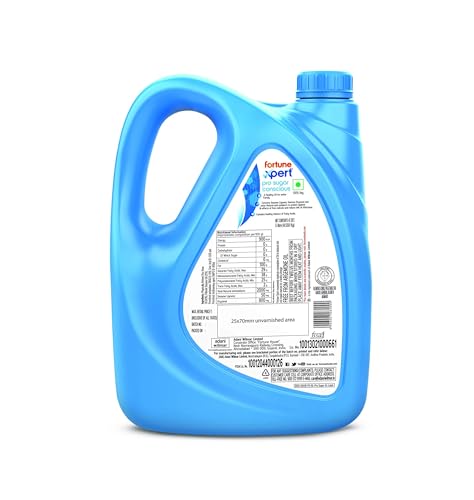 Fortune Xpert Pro Sugar Conscious Edible Oil, Jar, 5 L - Image 2