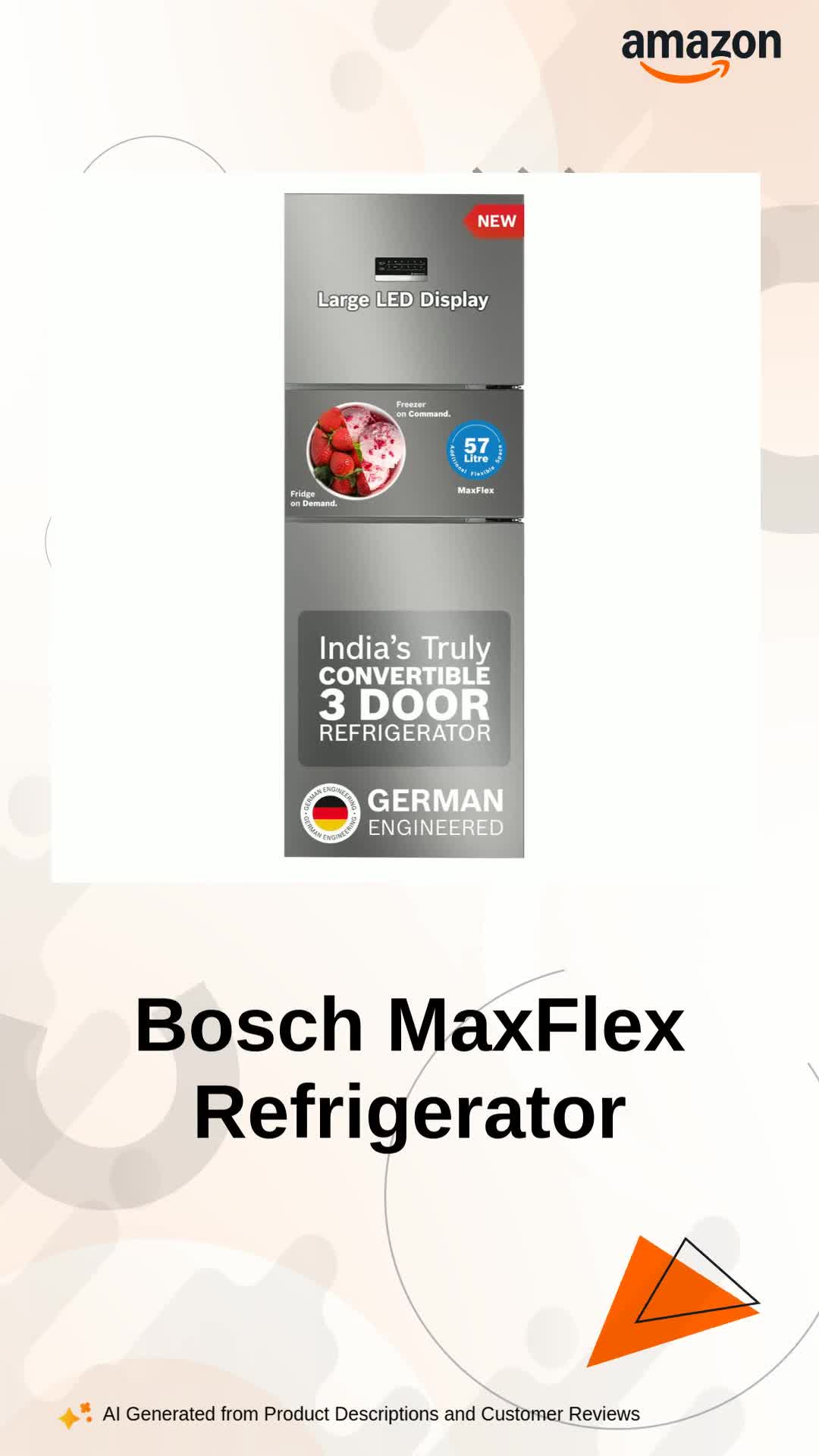 Bosch 303L, 3 Star, MaxFlex