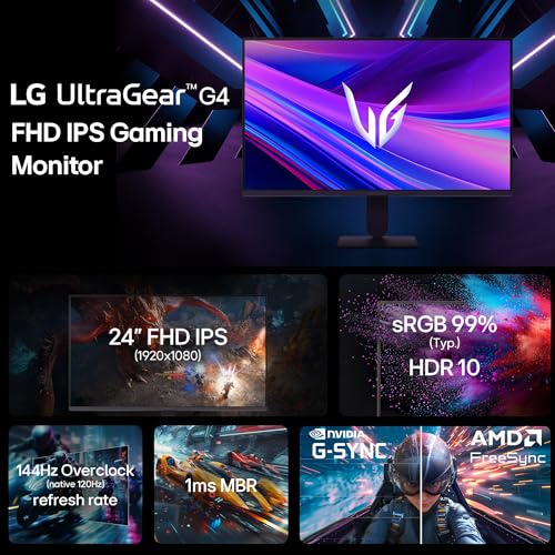 LG 24G411A-B 60.4 cm Ultragear