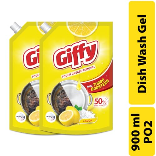 Giffy Liquid Dishwash Gel 900ml