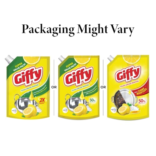 Giffy Liquid Dishwash Gel 900ml
