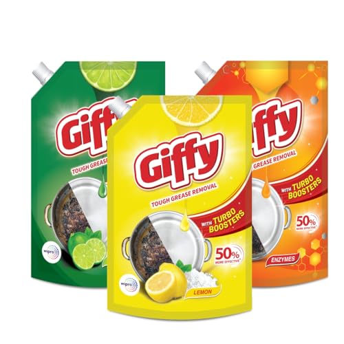 Giffy Liquid Dishwash Gel 900ml