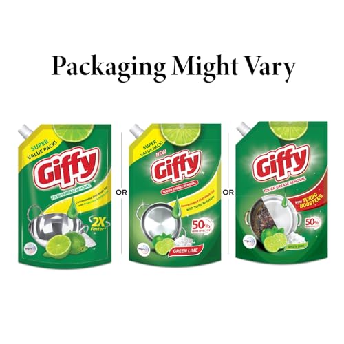 Giffy Liquid Dishwash Gel 900ml