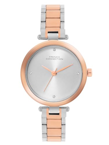 French Connection Analog Silver Dial Women's Watch-FCN0104RTM
