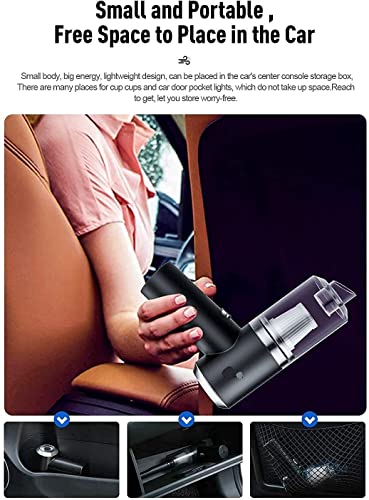 2-in-1 Car Vacuum Cleaner