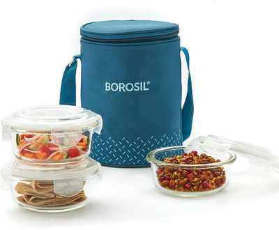 BOROSIL Teal Lunch Box