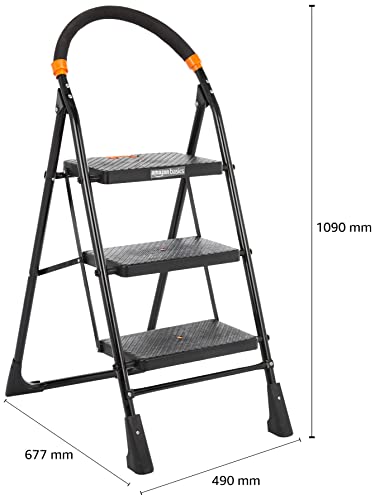 Amazon Basics Clamber-Foldable Step Ladder