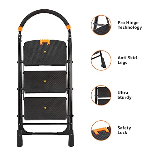 Amazon Basics Clamber-Foldable Step Ladder
