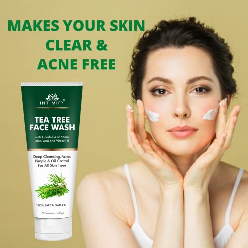 INTIMIFY Tea Tree Face Wash