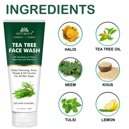 INTIMIFY Tea Tree Face Wash