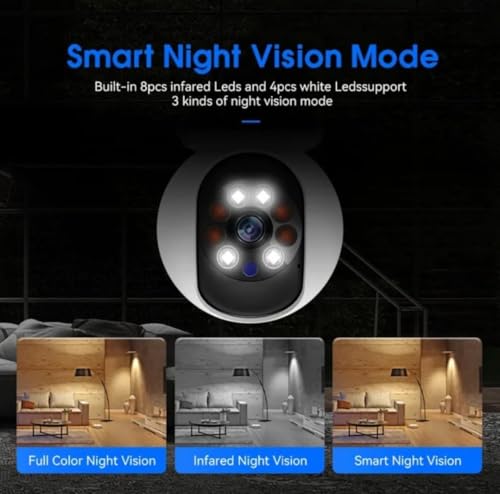 Outdoor Security Camera, WiFi PTZ
