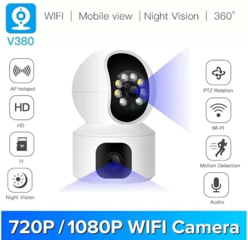 Outdoor Security Camera, WiFi PTZ