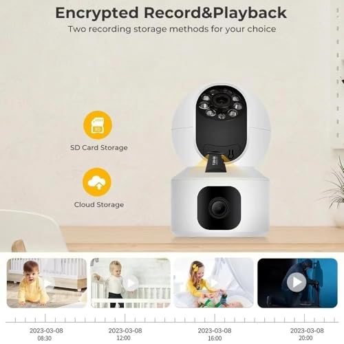 Outdoor Security Camera, WiFi PTZ