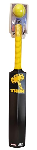 Starter Thor Cricket Bat and Ball Set Size 1 Multicolour, 3Y+ - Image 6