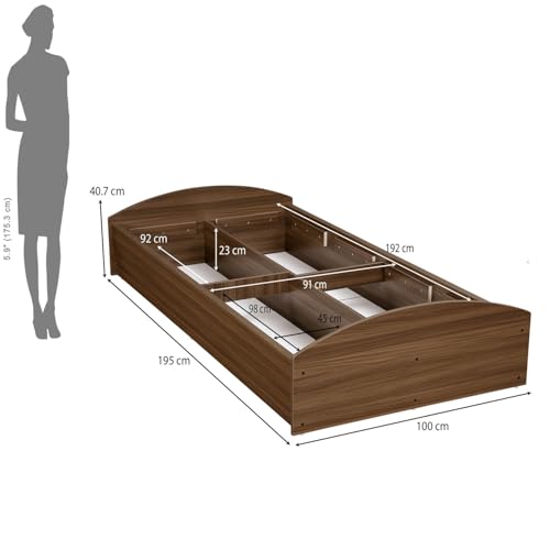 Nilkamal Addison Wooden Single Bed
