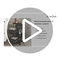 4-Layer Revolving Square Storage Trolley