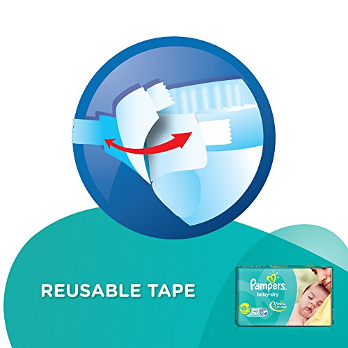 Pampers Taped Baby Diapers, Small (SM), 46 count - Image 4
