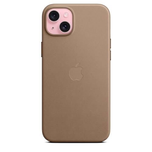 Apple iPhone 15 Plus FineWoven Case with MagSafe - Taupe ​​​​​​​ - Image 3