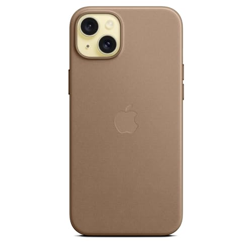 Apple iPhone 15 Plus FineWoven Case with MagSafe - Taupe ​​​​​​​ - Image 4