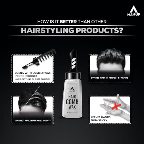 Man-Up Hair Comb Wax