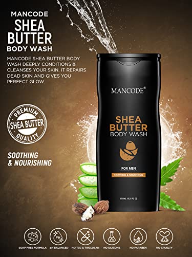 MAN CODE Sheabutter Body Wash