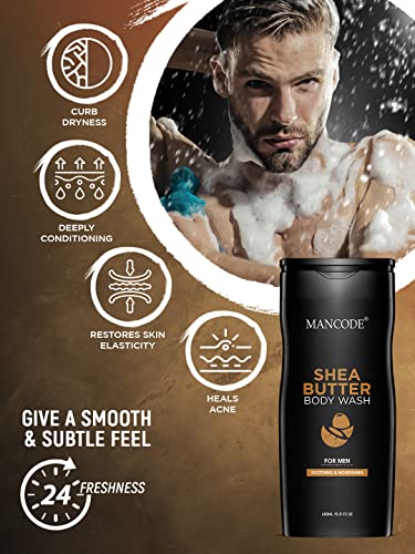 MAN CODE Sheabutter Body Wash