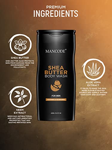 MAN CODE Sheabutter Body Wash