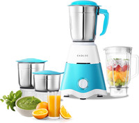Cadlec MixSphere 750 W Juicer Mixer Grinder(MixSphere | 4 Jars | Blue) - Image 3
