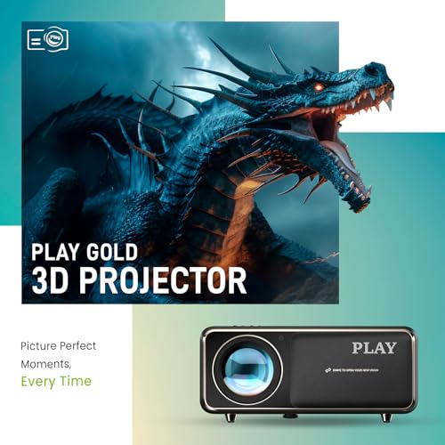 Play Gold 3D Projector