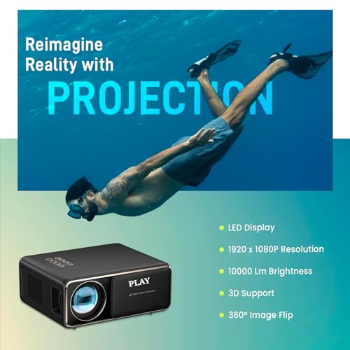 Play Gold 3D Projector