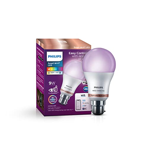 PHILIPS 9W B22 LED Bulb Warm White, Pack of 2 - Image 3