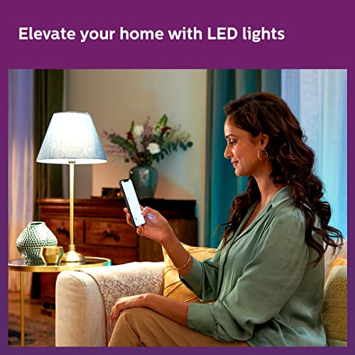 PHILIPS 9W B22 LED Bulb Warm White, Pack of 2 - Image 6