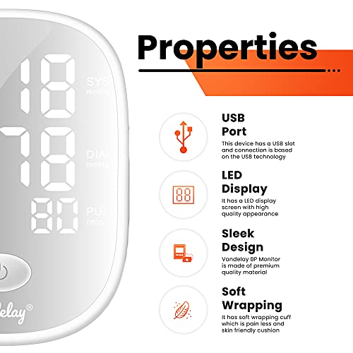 Vandelay BP900 Blood Pressure Monitor