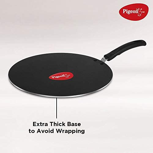Pigeon by Stovekraft Non-Stick Aluminium Multi Tawa (31cm, Black) - Image 5