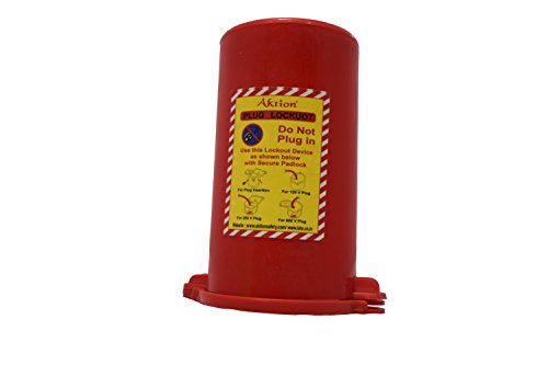 Plastic Universal Multi Device Lockout Ak-Uel-91A, 3.4 X 6", Pack Of 1, Red