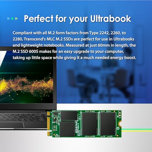 Transcend MTS600 64GB M.2 SATA