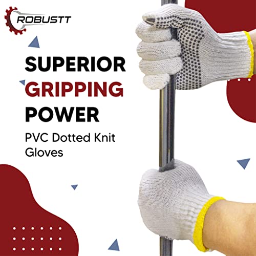 Robustt Cotton Hand Gloves Coated