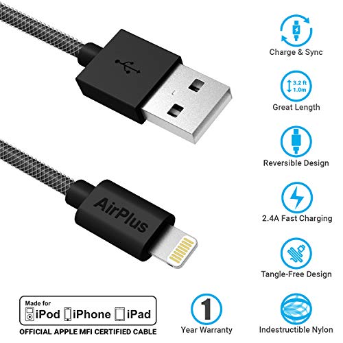 AirPlus AX-905-BLK 8 Pin Lightning